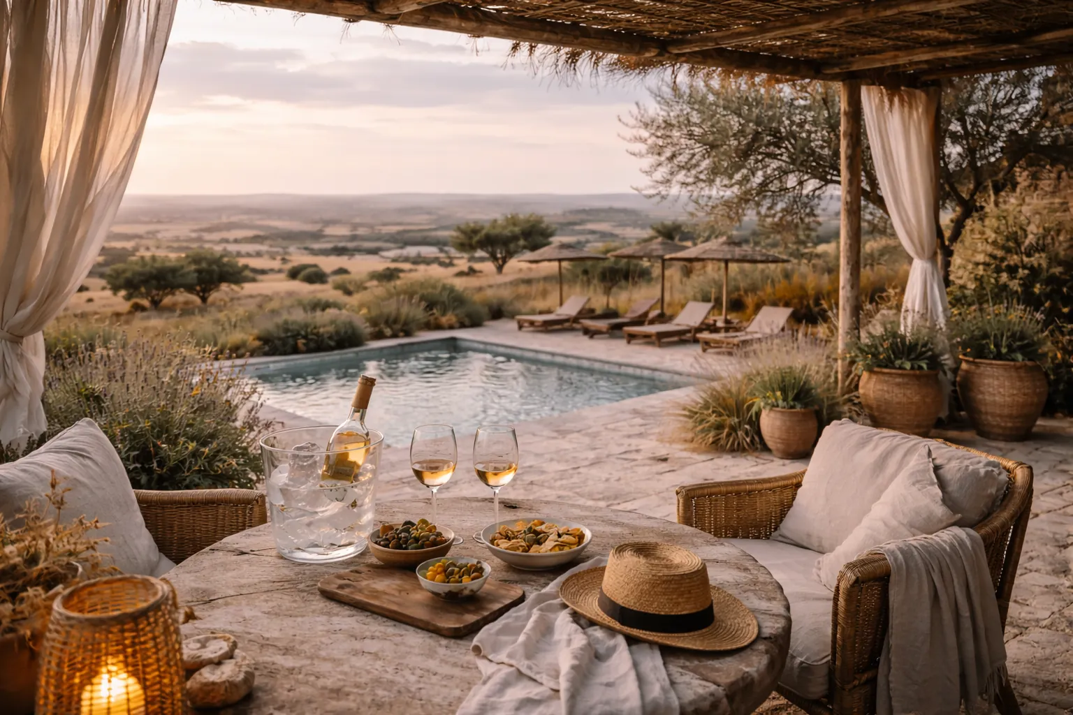Private villa with pool